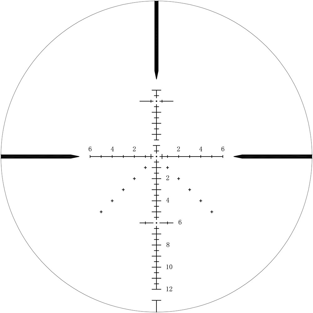 Оптический прицел KECK Optics BREEZE 3-12x44 FFP 2 Оптический прицел KECK Optics BREEZE 3-12x44 FFP — изображение 2
